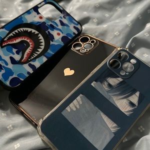 3 phones cases